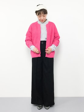 annaさん（レディース・155cm）の冬コーディネート