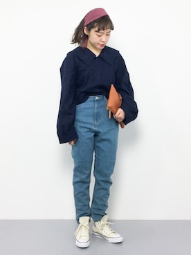 annaさん（レディース・155cm）の冬コーディネート