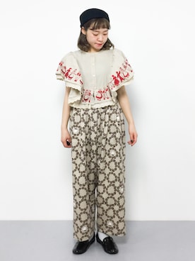 annaさん（レディース・155cm）の冬コーディネート