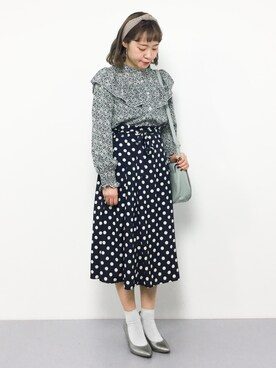 annaさん（レディース・155cm）の冬コーディネート