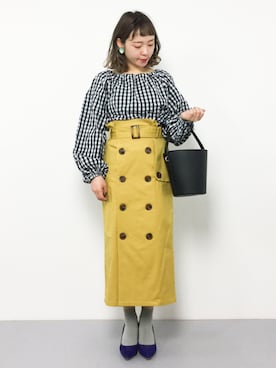 annaさん（レディース・155cm）の冬コーディネート