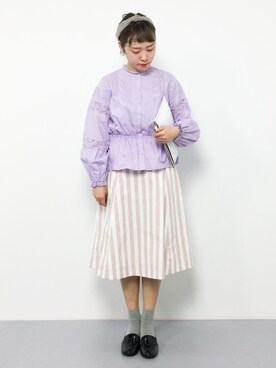 annaさん（レディース・155cm）の冬コーディネート