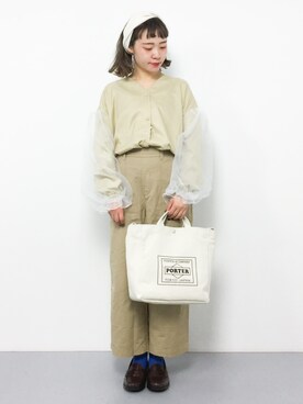 annaさん（レディース・155cm）の冬コーディネート