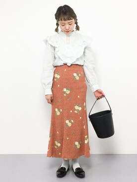 annaさん（レディース・155cm）の冬コーディネート