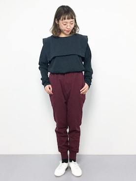 annaさん（レディース・155cm）の冬コーディネート