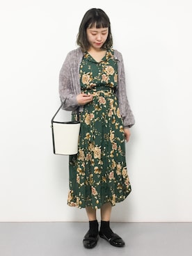 annaさん（レディース・155cm）の冬コーディネート