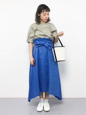 annaさん（レディース・155cm）の春コーディネート