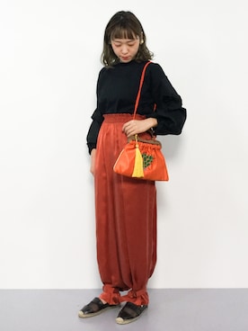 オレンジコーデ のレディース人気ファッションコーディネート Wear