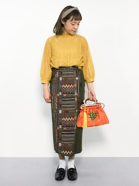 annaさん（レディース・155cm）の春コーディネート