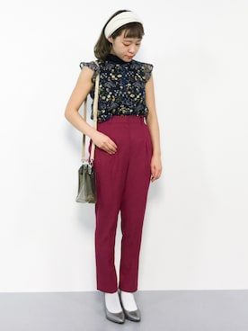 annaさん（レディース・155cm）の春コーディネート