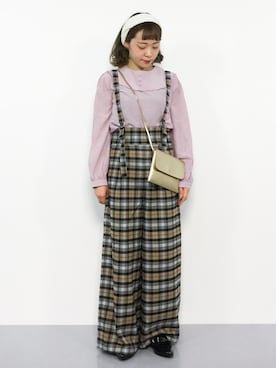 annaさん（レディース・155cm）の春コーディネート