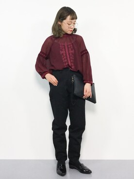 annaさん（レディース・155cm）の春コーディネート