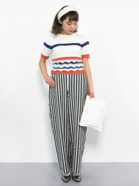 「シャンブル ドゥ シャーム(chambre de charme)」｜annaさん（レディース・155cm）の春コーディネート