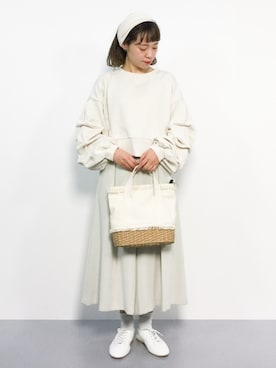 「スカウチョ」｜annaさん（レディース・155cm）の春コーディネート