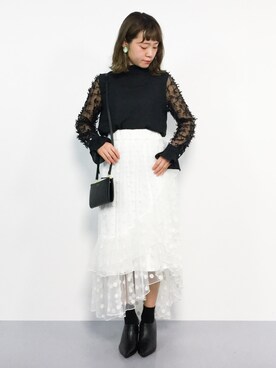 annaさん（レディース・155cm）の春コーディネート