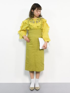 annaさん（レディース・155cm）の春コーディネート