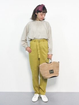 annaさん（レディース・155cm）の春コーディネート