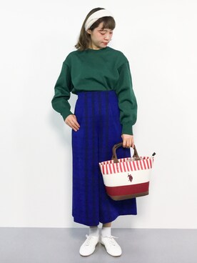 annaさん（レディース・155cm）の春コーディネート