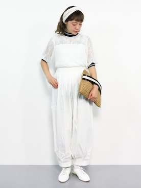 annaさん（レディース・155cm）の春コーディネート