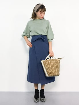 annaさん（レディース・155cm）の春コーディネート