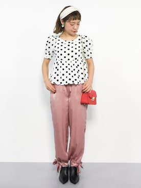 annaさん（レディース・155cm）の春コーディネート