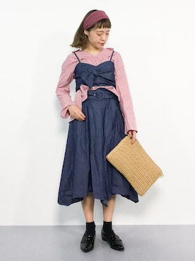 annaさん（レディース・155cm）の春コーディネート