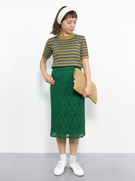 annaさん（レディース・155cm）の春コーディネート