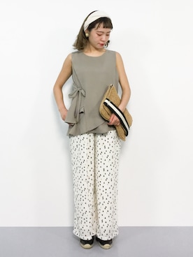 annaさん（レディース・155cm）の春コーディネート