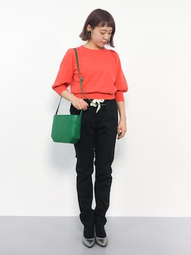 「ヤーキ」｜annaさん（レディース・155cm）の春コーディネート