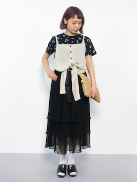 annaさん(レディース・155cm)の春コーディネート