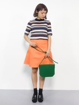「ヤーキ」｜annaさん（レディース・155cm）の春コーディネート