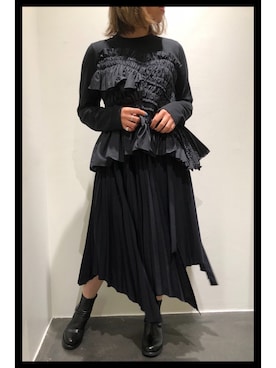 「Chika Kisada（チカ キサダ）のアイテム」を使った、kiyomiさん（レディース・155cm）の夏コーディネート