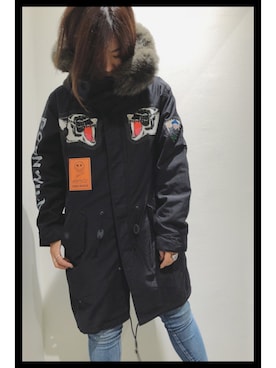 「maxsix（マックスシックス）のアイテム（ジャケット/アウター）」を使った、kiyomiさん（レディース・155cm）の夏コーディネート