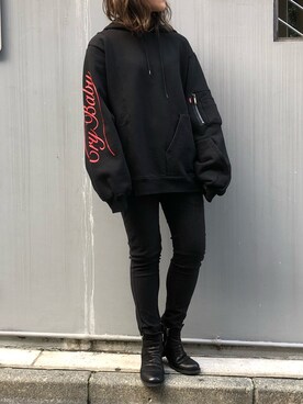 「CHRISTIAN DADA（クリスチャンダダ）のアイテム」を使った、kiyomiさん（レディース・155cm）の秋コーディネート