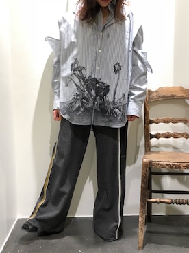 「CHRISTIAN DADA（クリスチャンダダ）のアイテム」を使った、kiyomiさん（レディース・155cm）の冬コーディネート