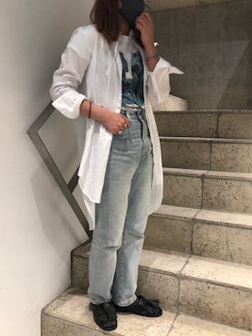 「BENCH（BENSAN）（ベンチ）のアイテム」を使った、kiyomiさん（レディース・155cm）の秋コーディネート