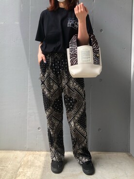 「mmym（エムエムワイエム）のアイテム」を使った、kiyomiさん（レディース・155cm）の春コーディネート