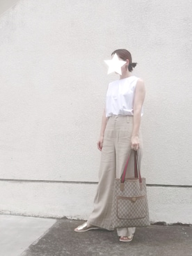 ゆうゆさん（レディース・165cm）の夏コーディネート