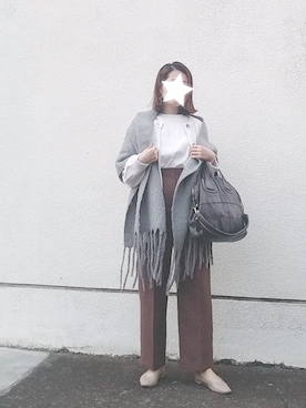 「malla（マーラ）のアイテム」を使った、ゆうゆさん（レディース・165cm）の秋コーディネート