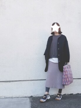 「平成最後のWEARISTAセンバツ」｜「アイテム（スカート）」を使った、ゆうゆさん（レディース・165cm）の春コーディネート