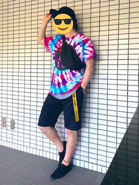 「LEMAIRE（ルメール）のアイテム（スリッポン）」を使った、しょぼさん（メンズ・165cm）の春コーディネート