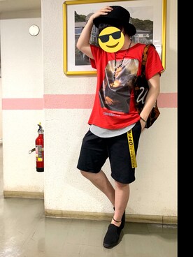 「LEMAIRE（ルメール）のアイテム（スリッポン）」を使った、しょぼさん（メンズ・165cm）の春コーディネート