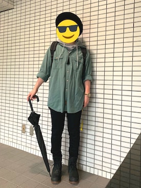 しょぼさん（メンズ・165cm）の夏コーディネート