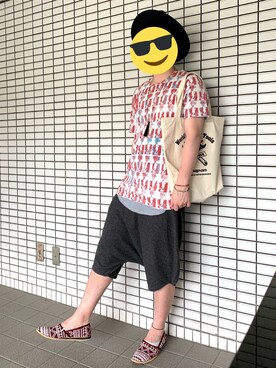 しょぼさん（メンズ・165cm）の夏コーディネート