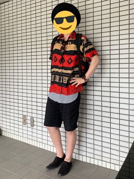 しょぼさん(メンズ・165cm)の夏コーディネート