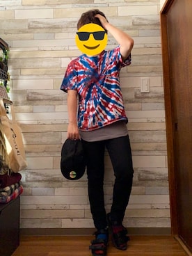 しょぼさん（メンズ・165cm）の夏コーディネート