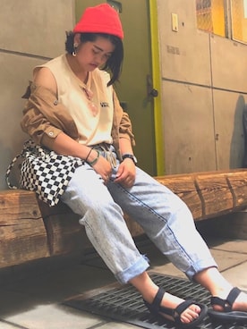 YUMI.さんの（Stussy Women | ステューシーウィメン）を使ったコーディネート