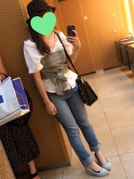 きぃすけさん（レディース・159cm）の夏コーディネート