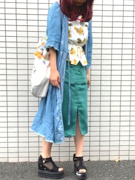きぃすけさん(レディース・159cm)の夏コーディネート