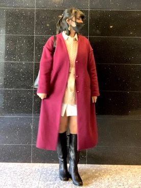 きぃすけさん(レディース・159cm)の冬コーディネート